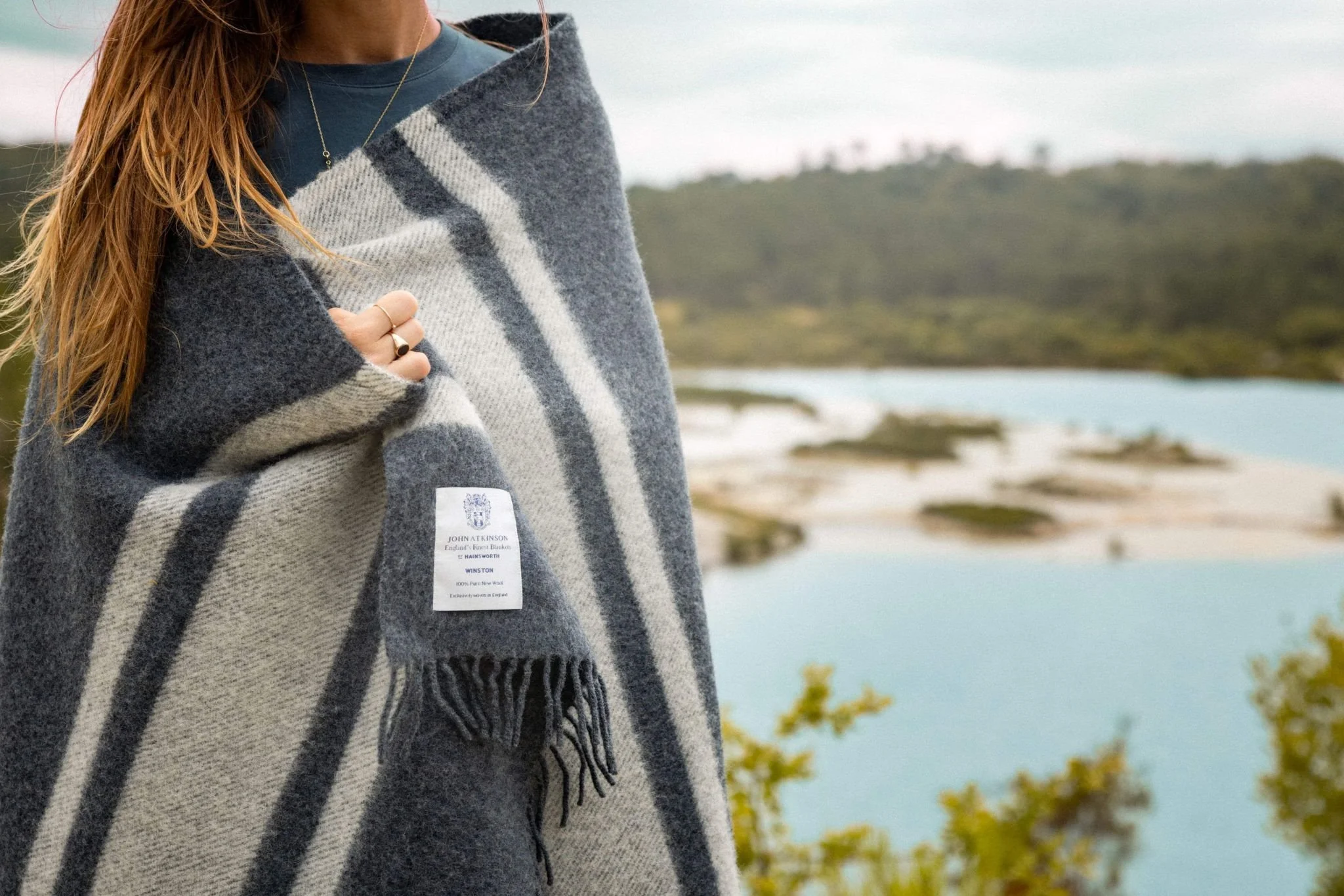 The Winston | Pure New Wool | Heritage Throw | Weave & Whisper